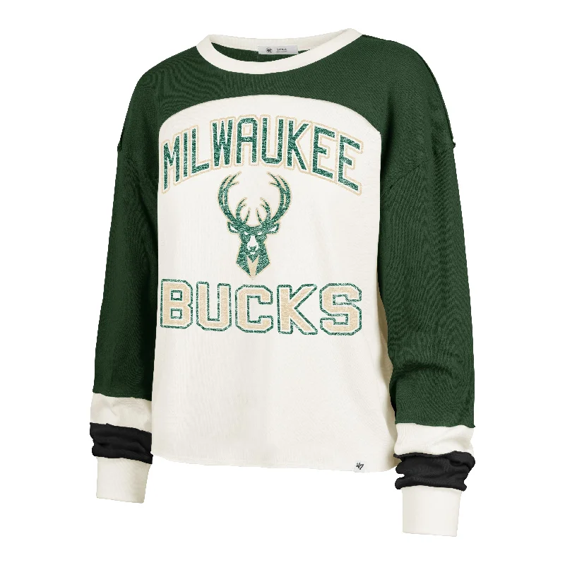 MILWAUKEE BUCKS ARENA CURVE '47 TONI LONG SLEEVE TEE WOMEN Athletic Women's 