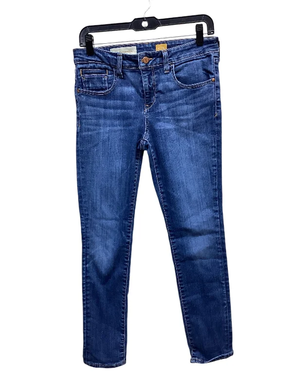 Jeans Skinny By Pilcro In Blue Denim, Size: 8 Relaxed Women's 