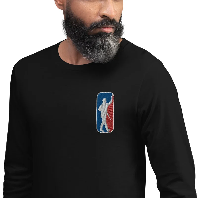 Kyle Walks FAAFO Self Defense Unisex Long Sleeve Embroidered Tee garde