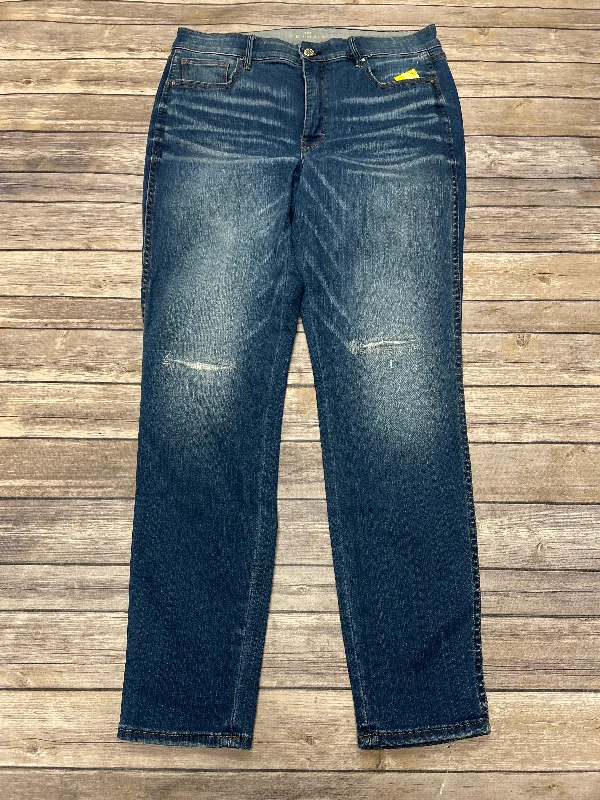 Jeans Skinny By White House Black Market In Blue Denim, Size: 12 Relaxed Women's Beachy Jeans Skinny By White House Black Market In Blue Denim, Size: 12 Relaxed Women's Beachy