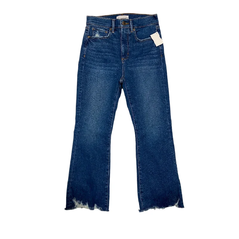 Jeans Straight By Loft In Blue Denim, Size: 2 Traditional Women's 