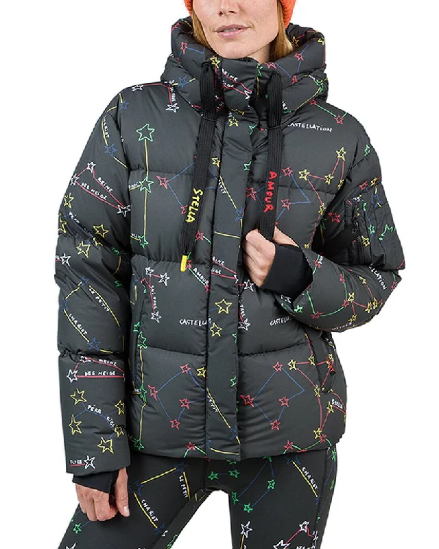 Rossignol Modul Down Bomber Jacket Hip Women's Retro