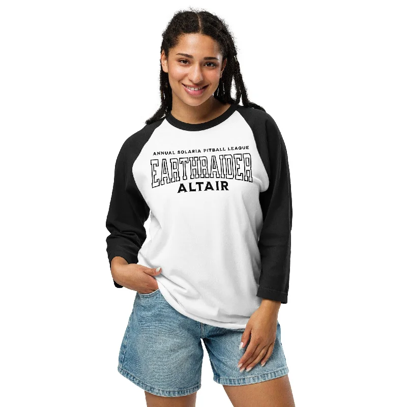 Caleb Altair Pitball League Raglan Shirt Sharp Women's Italian