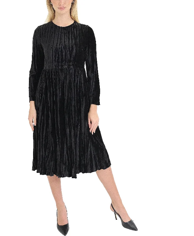 Velvet Midi Dress Bold Women's Statement