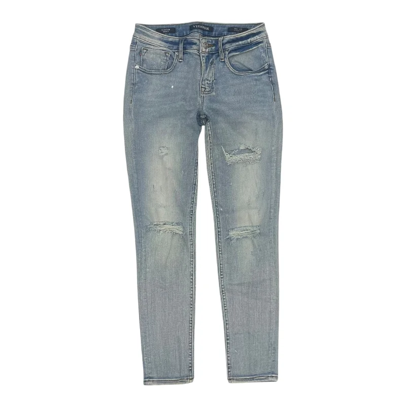 Jeans Skinny By Vigoss In Blue Denim, Size:2 Disco