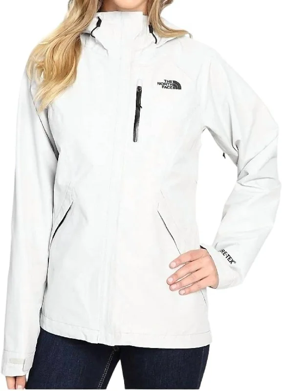 Dryzzle Jacket In Lunar Ice Grey Heather Laid - back Women's Vibe