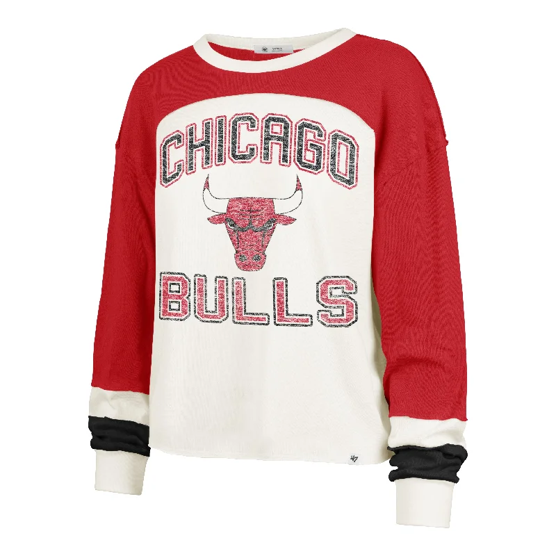 CHICAGO BULLS ARENA CURVE '47 TONI LONG SLEEVE TEE WOMENS Traditional Women's Wool