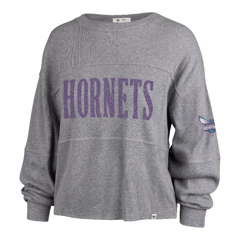 CHARLOTTE HORNETS '47 JADA LONG SLEEVE TEE WOMENS Stylish Women's Neon