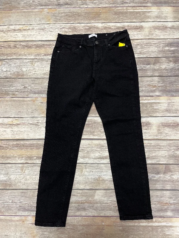 Jeans Skinny By Loft In Black Denim, Size: 8 Cool Women's Distressed