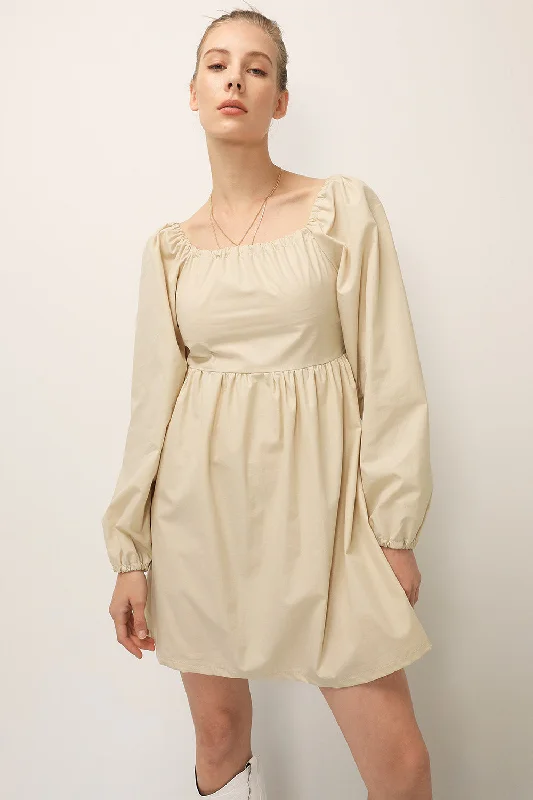 Joy Coated Babydoll Dress Vacation