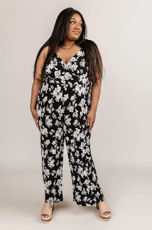 Echo Floral Jumpsuit Laid - back Women's Style