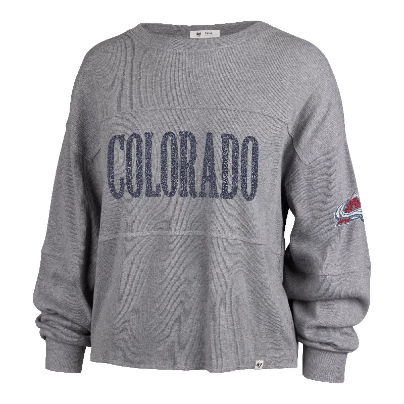 COLORADO AVALANCHE '47 JADA LONG SLEEVE TEE WOMENS Stylish Women's Tropical 