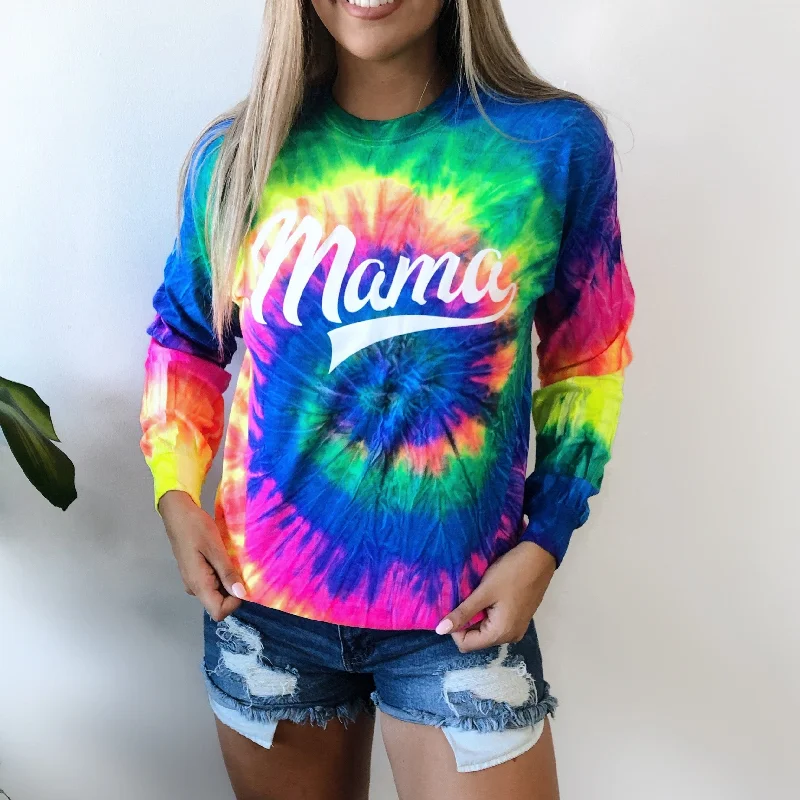 Mama Sporty • Longsleeve Tie-Dye Business