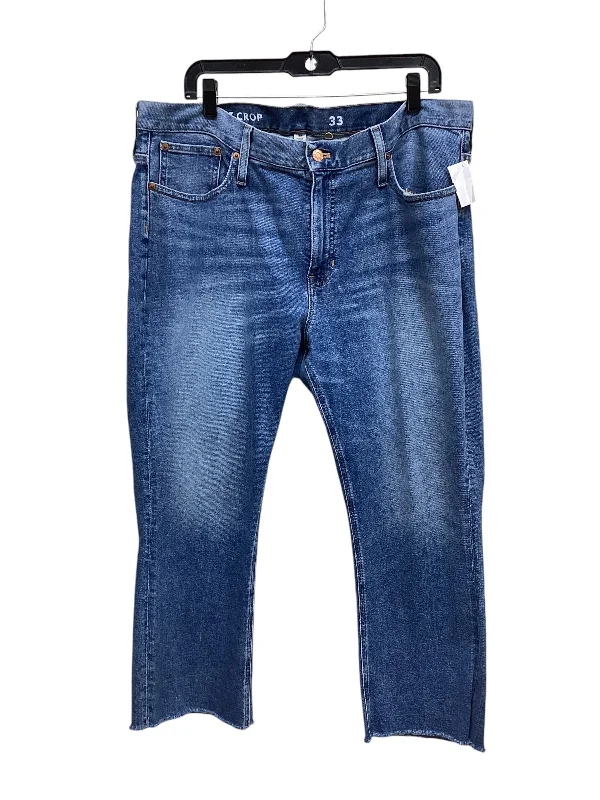 Jeans Flared By J Crew In Denim, Size: 16 Adventure
