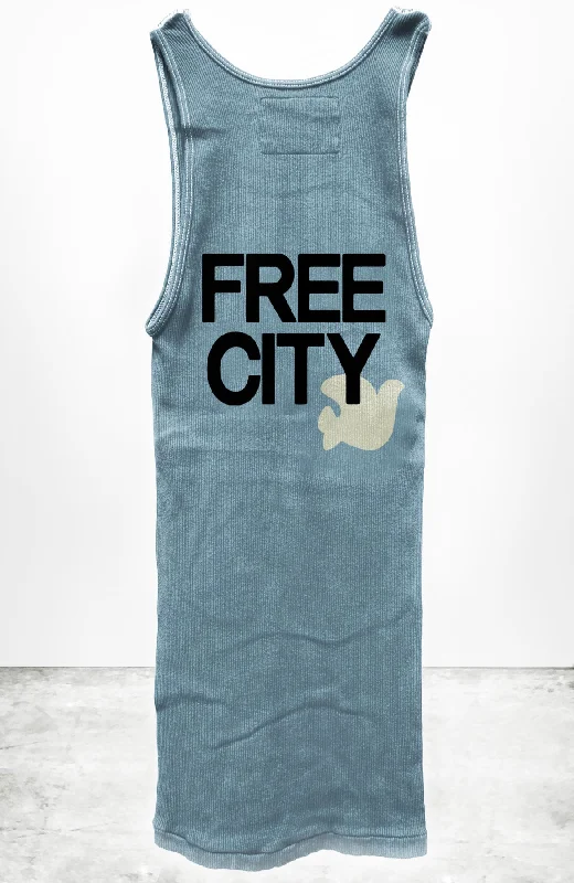 FREECITY RTU/1999 SUPERVINTAGE TANK - Bluestorm Minimalist Women's Casual