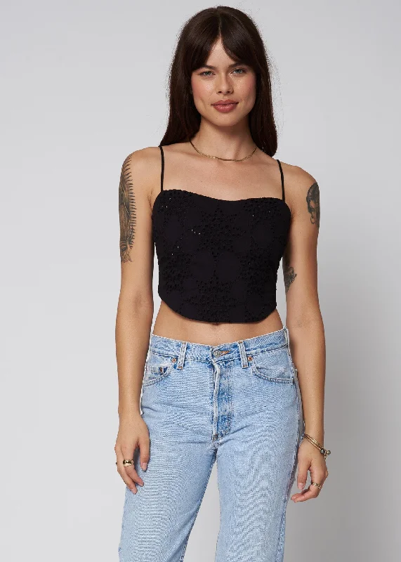 THE EYELIT LE CORSET TOP Women