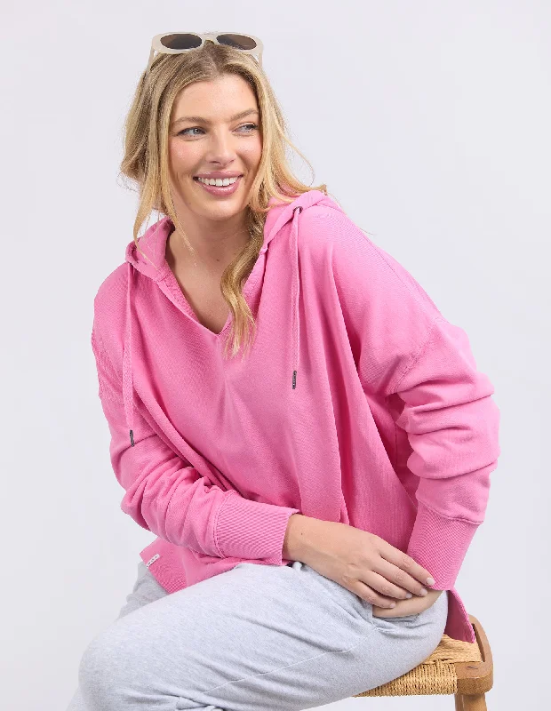 Paris Hoodie Pink Geranium Scandinavian