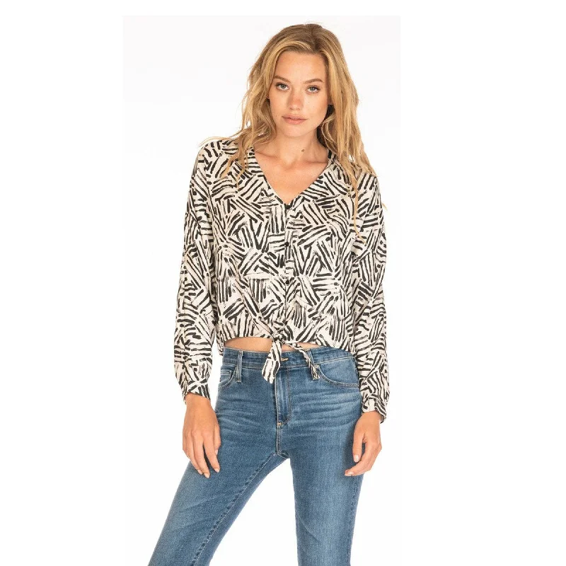 Keegan Zig Zag Top Cashmere