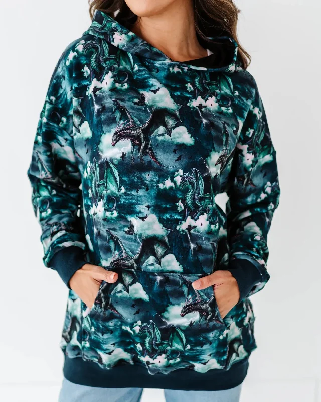 Dem Dragons Unisex Adult Hoodie Relaxed Women's 