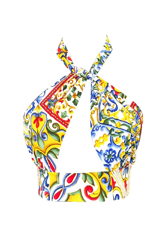 Siciliana - Dulce Vera Top Stylish Women's Tropical 