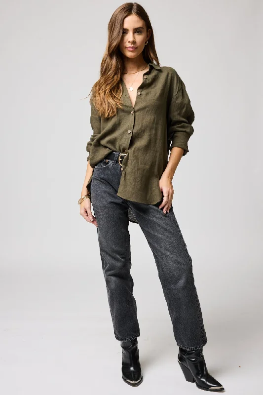 THE LINEN VOILE FAVORITE SHIRT Vintage Women's 1970S 