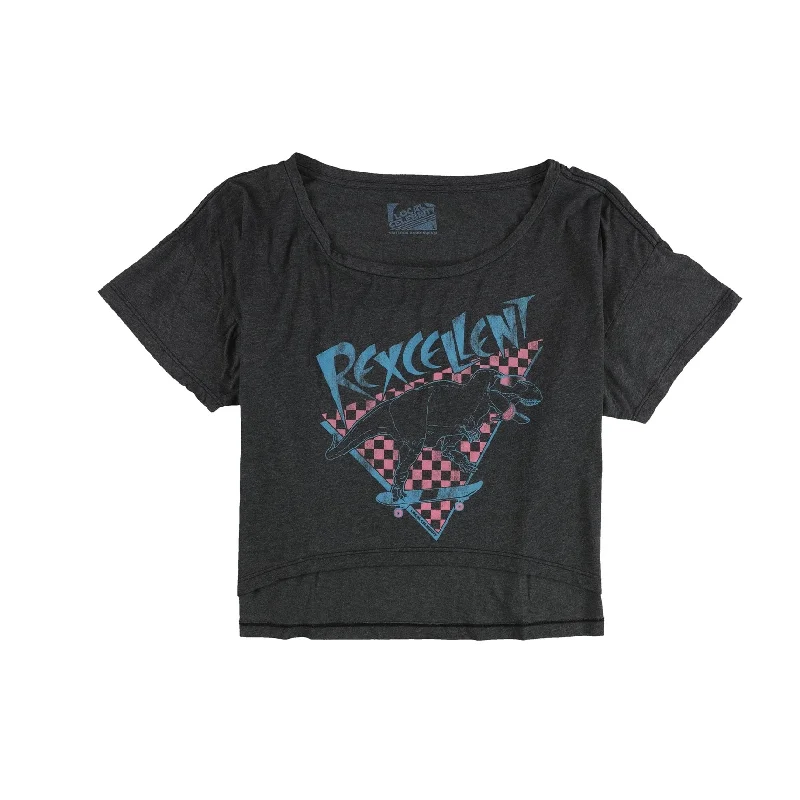 Local Celebrity Womens Rexcellent Graphic T-Shirt, Grey, Large Rugged Women's Outdoor 