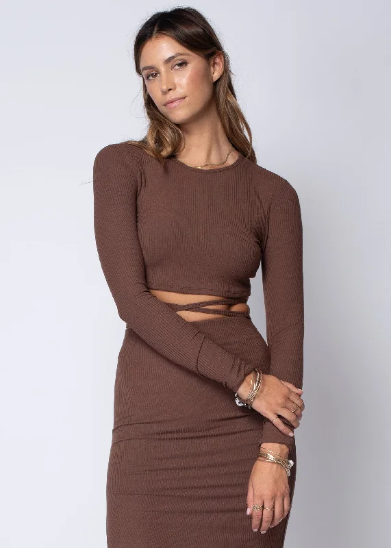 RIB CROSS TIE TOP Vacation