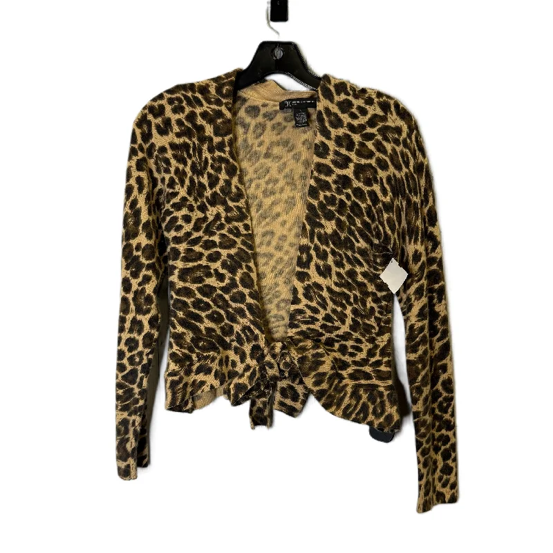 Cardigan By Inc In Animal Print, Size: S Rugged Women's Outdoor 