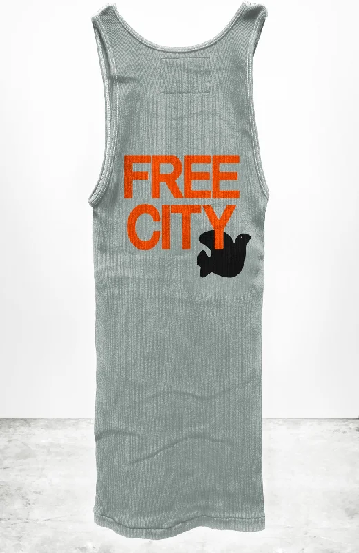 FREECITY RTU/1999 SUPERVINTAGE TANK -Silverfeet Practical Women's Multi - 