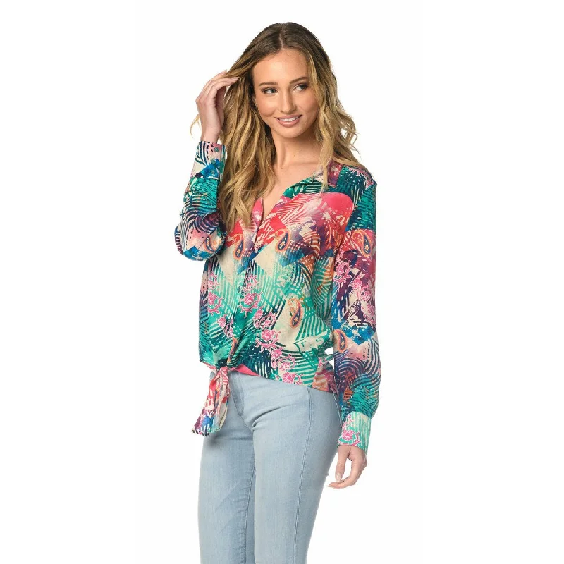 Silk Lotti Fuchsia Top Business