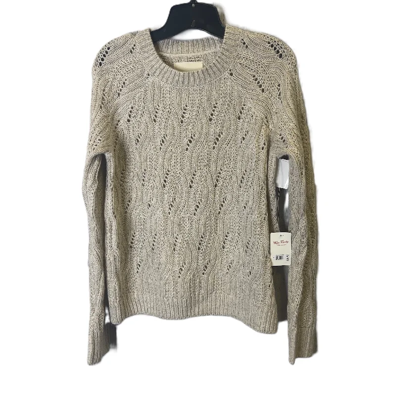 Sweater By Lucky Brand In Cream, Size: S Elegant Women's Formal 