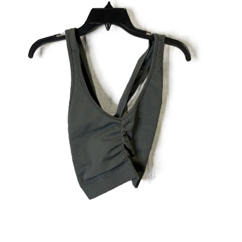 Athletic Bra By Clothes Mentor In Grey, Size: Xl Refined Women's Velvet