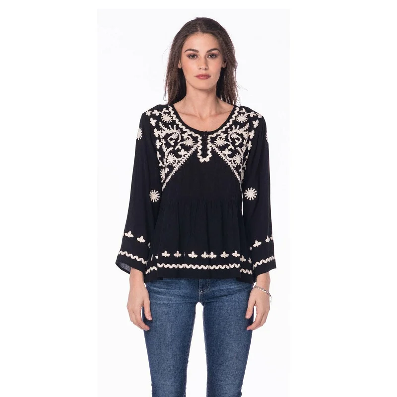 Crystal White Top Sophisticated Women's 