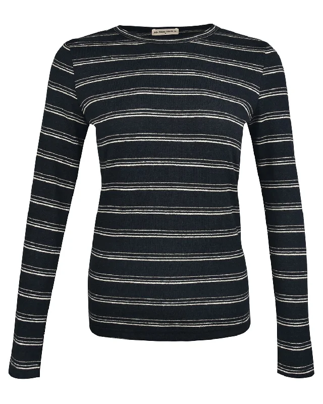 Long Sleeve Top - Sea Stripe Country