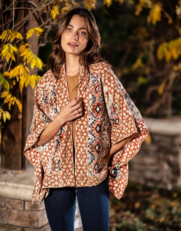 Raelyn Burst Kimono Stylish Women's Neon