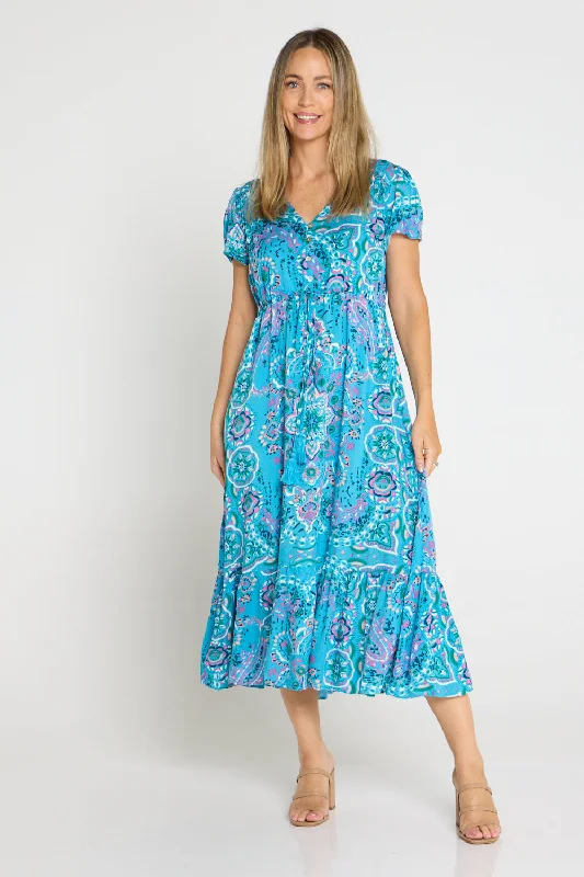 Mahlia Dress - Evie Aqua Dynamic Women's Moto