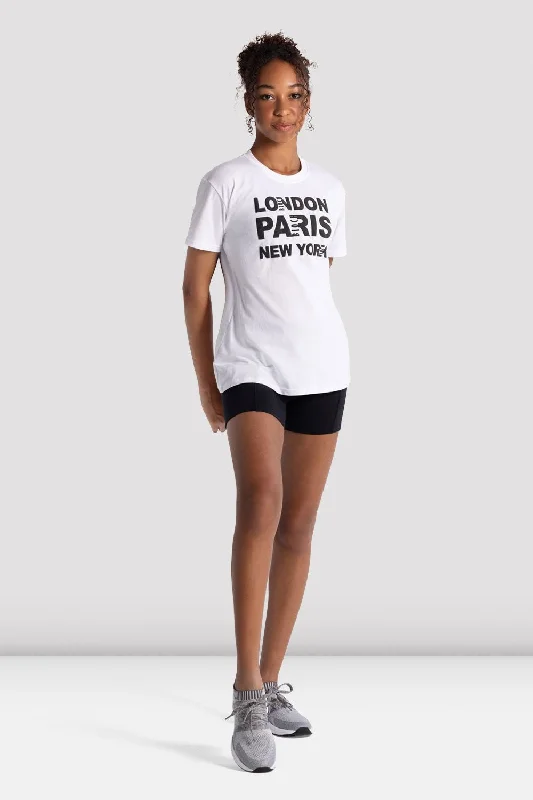 Adult City Print Top Earthy Women's Hemp - based
