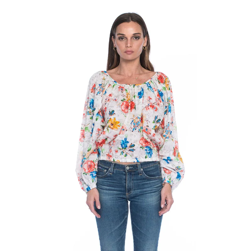 Maya Ivory Top Feminine Women's Style 