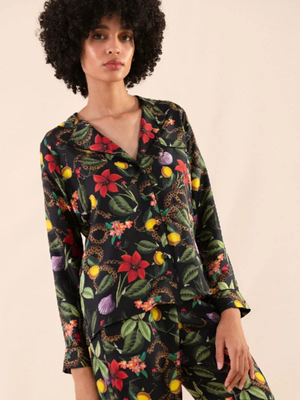 Eden Twill Shirt – Black Snake Refined Women's 