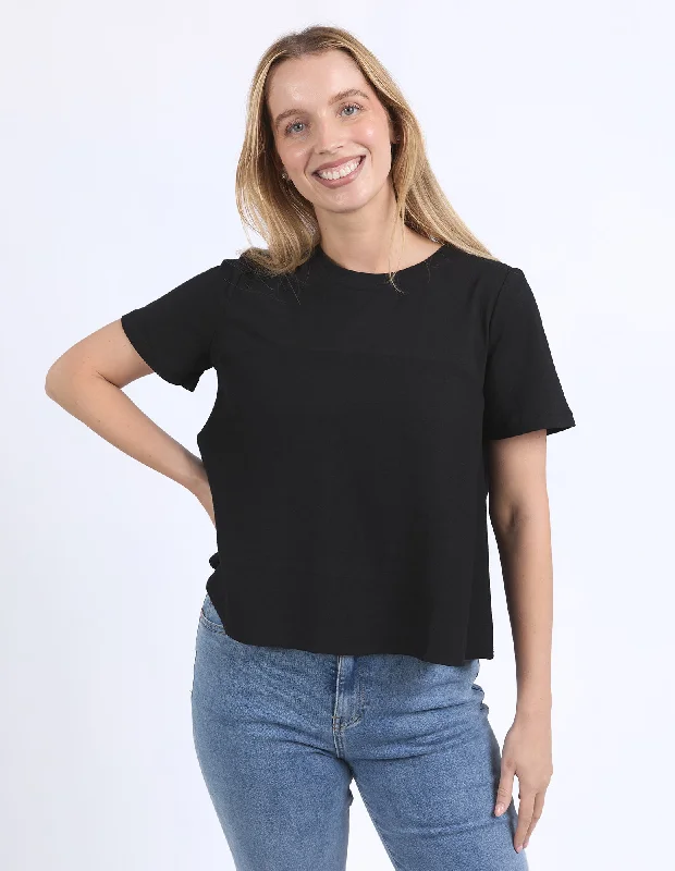 Melrose Top Black Dapper Women's Bow - adorned
