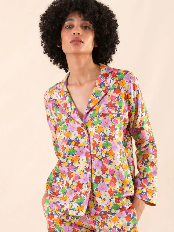 Eden Twill Shirt – Flower Burst garde