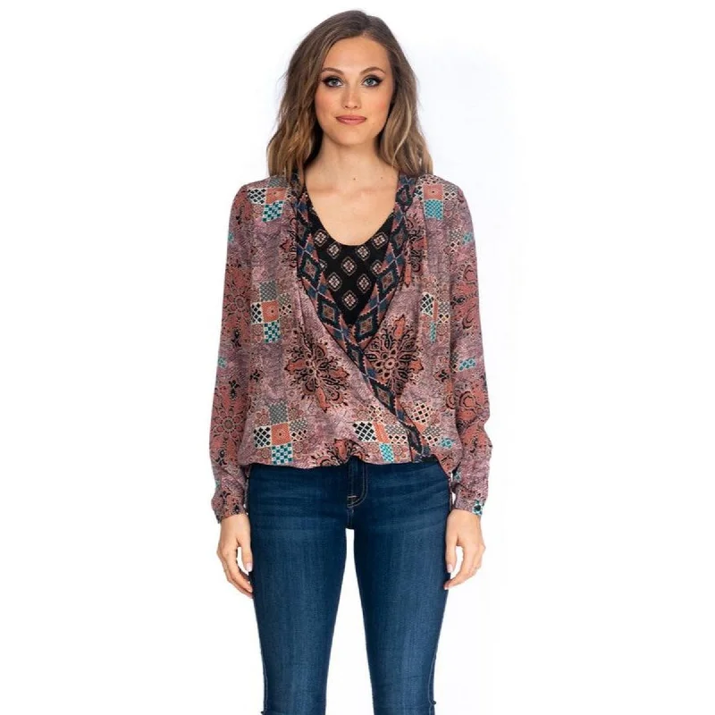 Christina Blush Top Hip Women's Retro